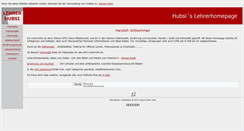 Desktop Screenshot of lehrerhubsi.at