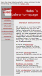 Mobile Screenshot of lehrerhubsi.at